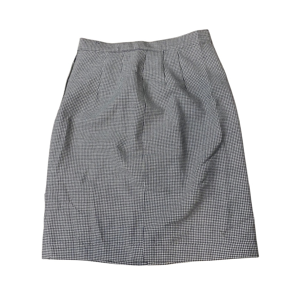 Vintage Collectible Gold Sant' Angelo Merino Wool Womens Size 10 Skirt Plaid